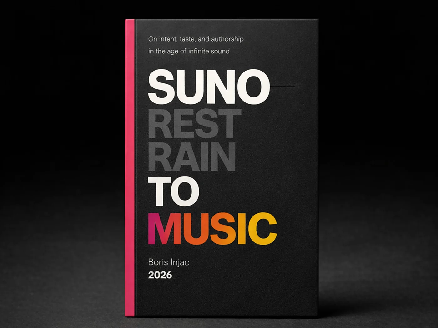SUNO — Restrain to Music book cover